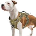Harnais Tactique Anti-Traction pour Grand Chien — Réglable & Respirant